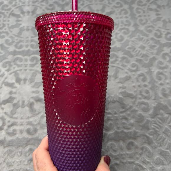 2021 Starbucks Walt Disney World Red Ombre Tumbler 24oz - Picture 3 of 9